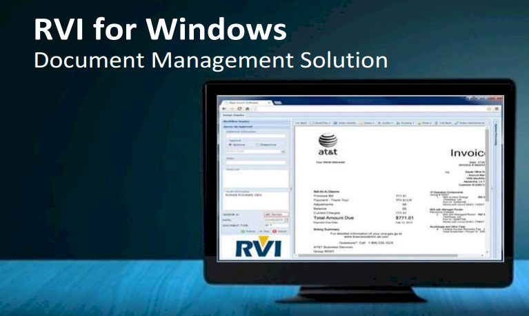 RVI for Windows interface